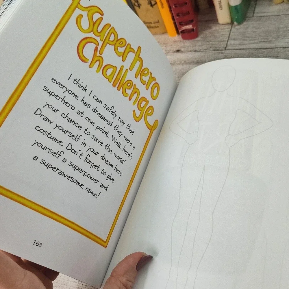 Color Me Creative Kristina Webb‎ 2015 First Edition Softcover Art Challenge Book